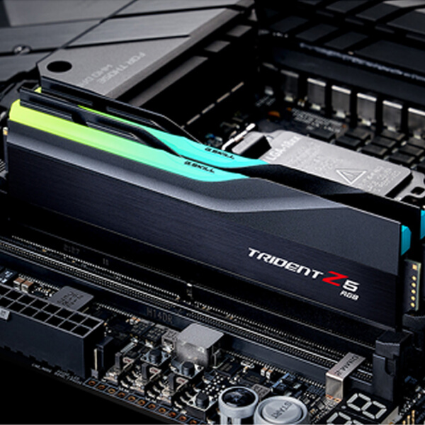 G.Skill Trident Z5 RGB 32GB (16GBX2) DDR5 5600MHz (Matte Black)